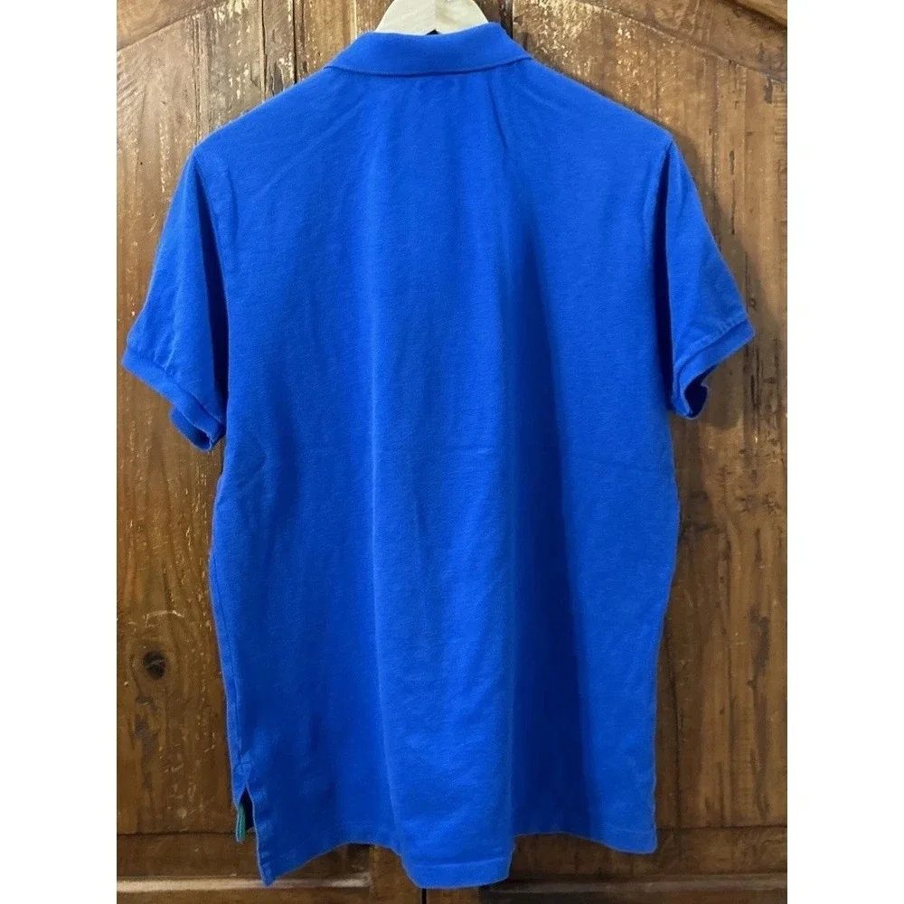 Polo Ralph Lauren Big Pony Custom Fit Polo Shirt Men's Large #3 Blue
